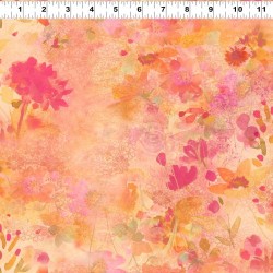 Waterpaint Flowers Feature - PINK