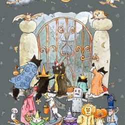 Halloween Parade Panel 60cm