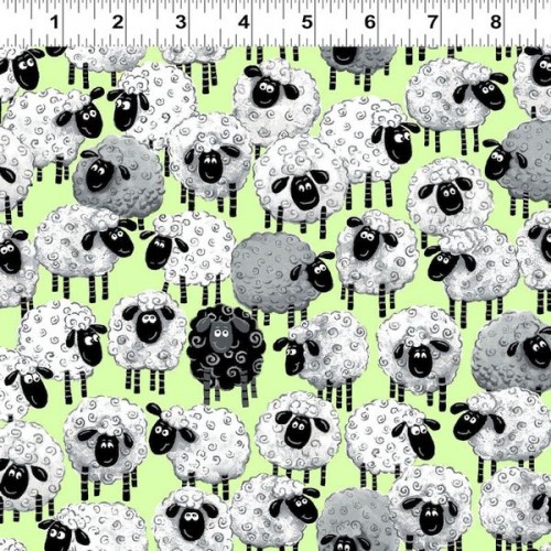 Allover Sheep - GREEN