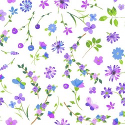 Floral Sprigs - PURPLE