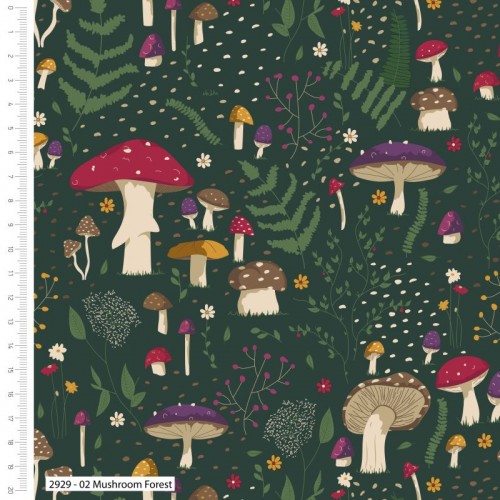 Mushroom Forest - GREEN