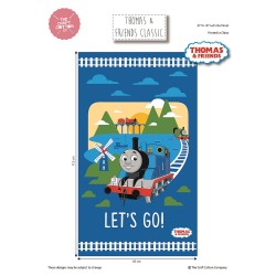 Panel - Thomas Let's Go (65cm) - BLUE