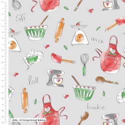 Gingerbread Baking - GREY