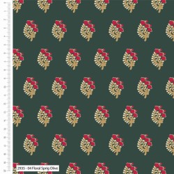 Floral Sprig - OLIVE