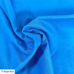 Organic Premium Solid - BRIGHT BLUE