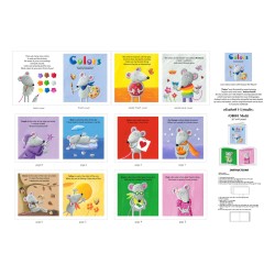 Colors Book Panel (90cm) - MULTI