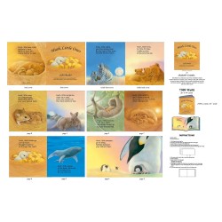 Hush Little One Book Panel (90cm) - MULTI