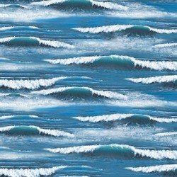 Waves Breaking - BLUE
