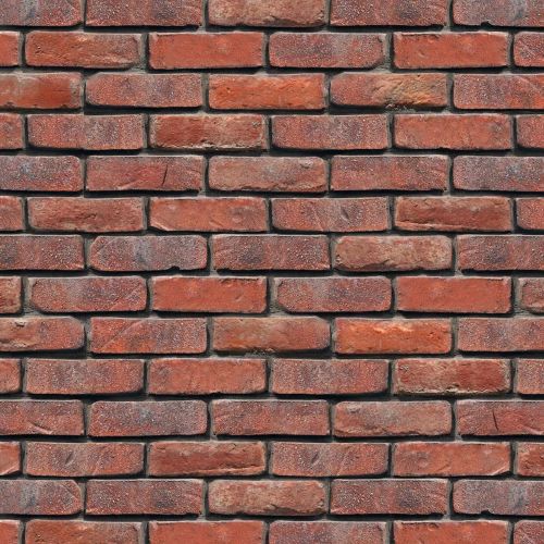 Brick Wall - RED