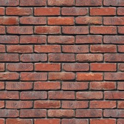 Landscape Medley - Brick Wall - RED