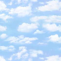 Landscape Medley - Cloudy Sky - LIGHT BLUE
