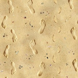 Landscape Medley - Footsteps On The Beach (New) - SAND