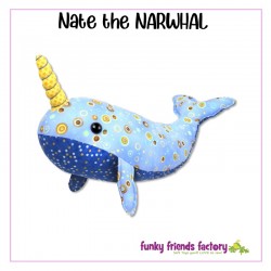 Pattern FFF - NATE THE NARWAL
