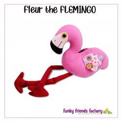 Pattern FFF - FLEUR THE FLAMINGO