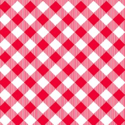 Plaids - RED/WHITE