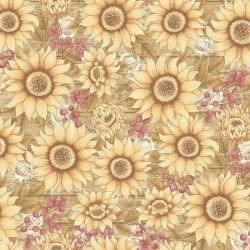 Sunflower Allover - YELLOW