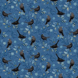Blackbird Allover - NAVY