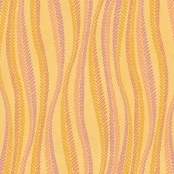 Wavy Wheat Stripe - GOLD