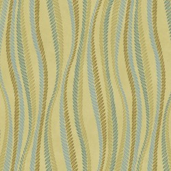 Wavy Wheat Stripe - LIGHT GREEN