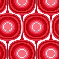 Wideback 108" - Circles - RED