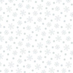 Small Snowflakes - WHITE