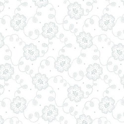 Lacy Floral - WHITE
