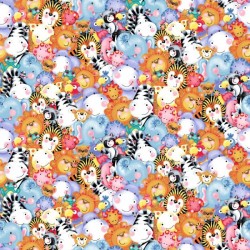 All Animals Packed Faces - MULTI