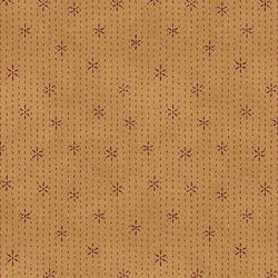 Flannel - Star Stitches - GOLD