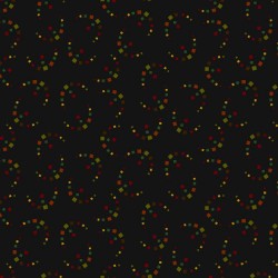 Confetti Crescents - BLACK