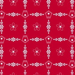 BirdHouse Trellis - RED