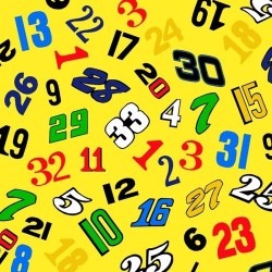 Numbers - YELLOW