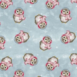 Tossed Owl - BLUE MULTI