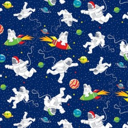 Astronaut Allover - NAVY