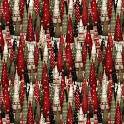 Tree Grove (Flannel) (Digital) - CHRISTMAS