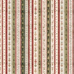 Christmas Ribbon Stripe (Flannel) (Digital) - CHRISTMAS