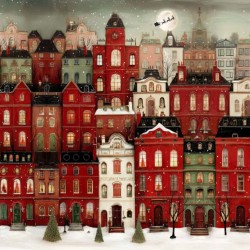 Twist Town (Flannel) (Digital) - CHRISTMAS