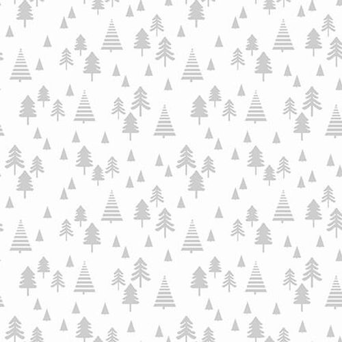 Small Pine Trees - WHITE