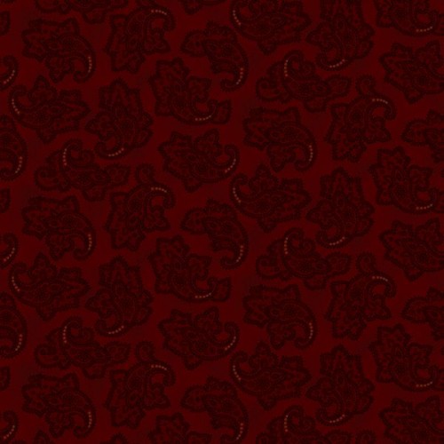Delicate Paisley - RED