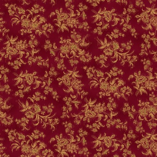 Sylized Floral - RED