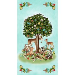 PEACE IN THE FOREST PANEL (60CM)