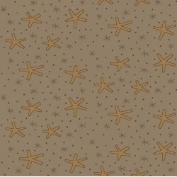 Large Snowflakes - TAUPE