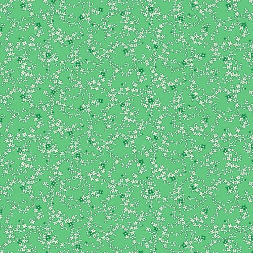 Tiny Chain of Daisies - GREEN