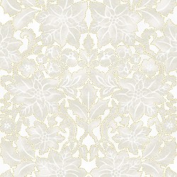Floral-PAPYRUS GOLD WHITE
