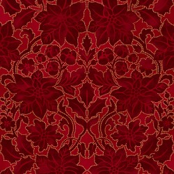 Floral-RED GOLD
