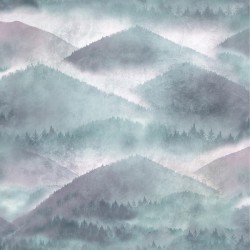 Mountains-WHITE/GREEN