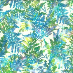 Fern Leaves-GREEN/BLUE