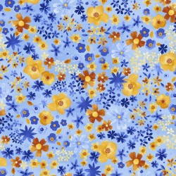 Packed Flowers - BLUE (Digital)