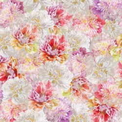 Large Flowers - WHITE (Digital)
