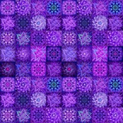 DreamBig - Flower Tiles - AMETHYST (Digital)