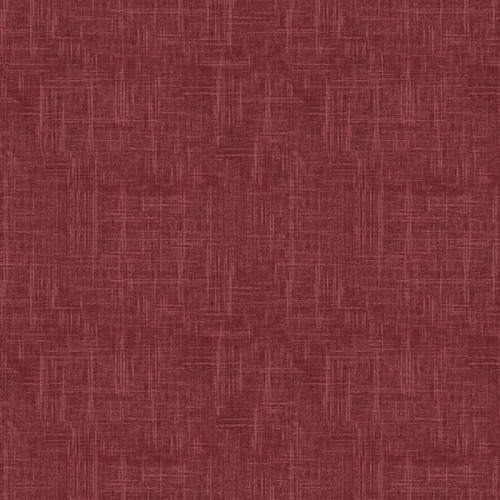 Linen Texture - BARN RED